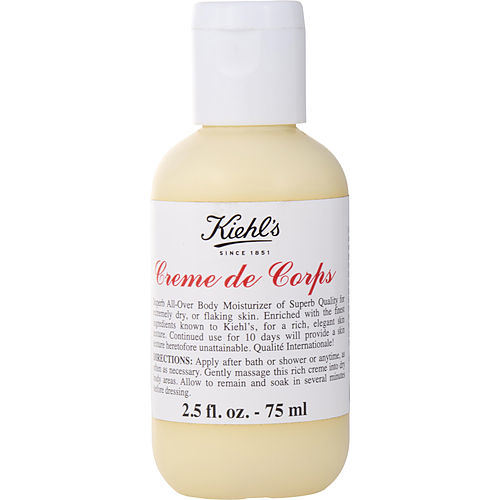 Kiehl's by Kiehl's Creme De Corps Body Moisturizer (Travel Size) --75ml/2.5oz